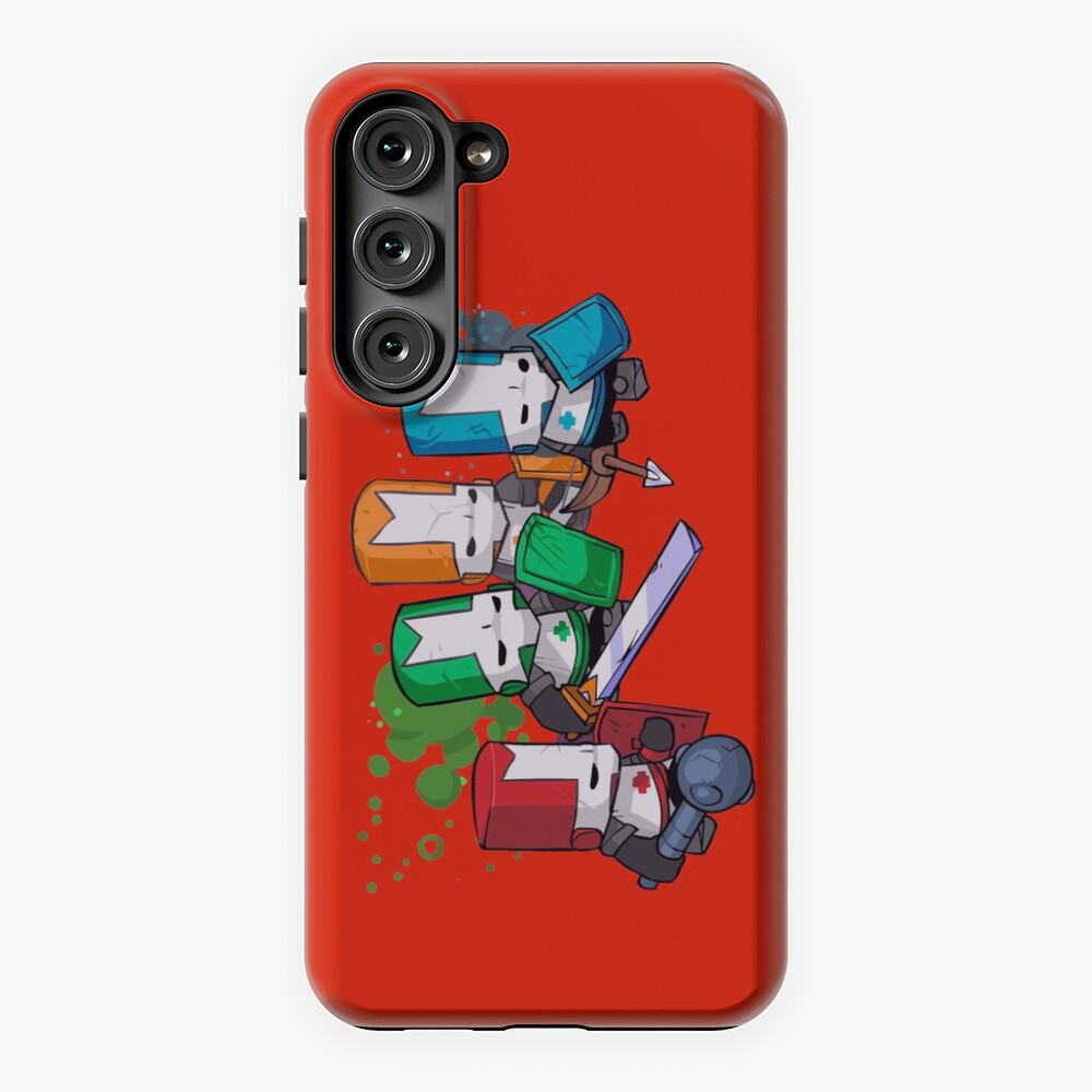 Castle Crashers 4 Swords Style | Samsung Galaxy Phone Case