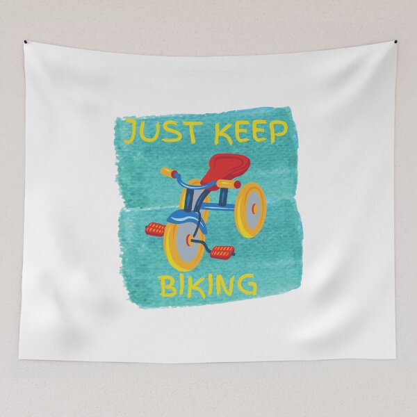 Item preview, Just Keep Biking Tricycle designed and sold by rodriguez174.