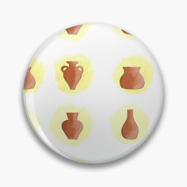 Item preview, greek pots tile designed and sold by purumArt.
