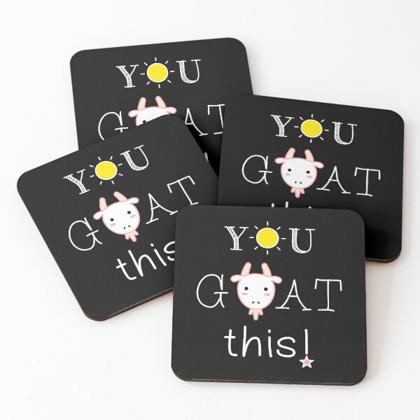 Item preview, You Goat This. Motivation Pun. designed and sold by TashaVector.