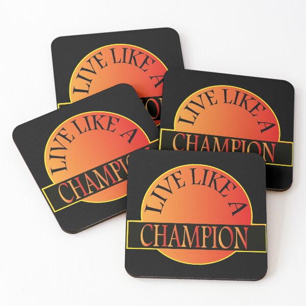 Item preview, LIVE LIKE A CHAMPION designed and sold by karimaK-71.