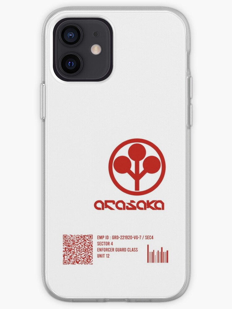 Cyberpunk Arasaka White Iphone Case Cover By Traveen Redbubble Meet the new iphone 12 and iphone 12 mini. redbubble
