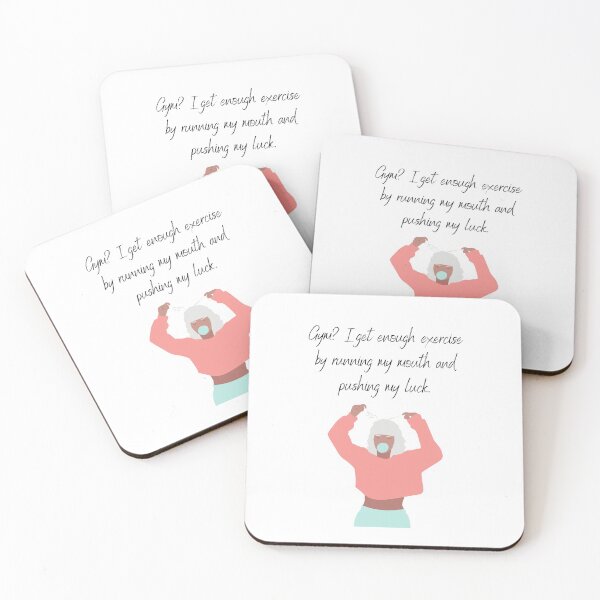 Item preview, Gym? Funny, Sassy Quote designed and sold by C00KIESandMILK.