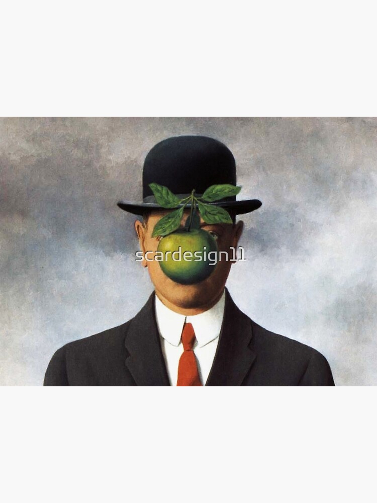 René Magritte - The Son of Man by scardesign11