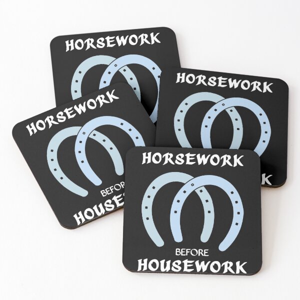 Item preview, Horsework before Housework designed and sold by ToniaKroeger.