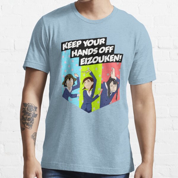 Keep Your Hands Off Eizouken! Chevron Design Essential T-Shirt for Sale by  Clarkrd2