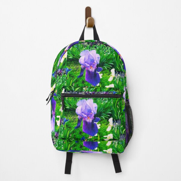 Item preview, Violet iris in blossom, natural perfection designed and sold by helenkaiy.