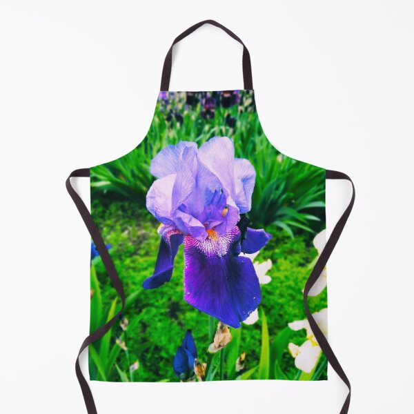 Item preview, Violet iris in blossom, natural perfection designed and sold by helenkaiy.