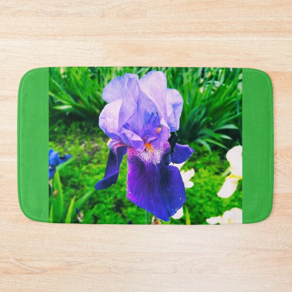 Item preview, Violet iris in blossom, natural perfection  designed and sold by helenkaiy.
