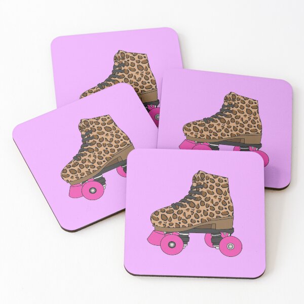 Item preview, Leopard Roller Skate Shoes designed and sold by 1604techni.