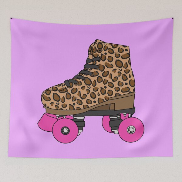 Item preview, Leopard Roller Skate Shoes designed and sold by 1604techni.
