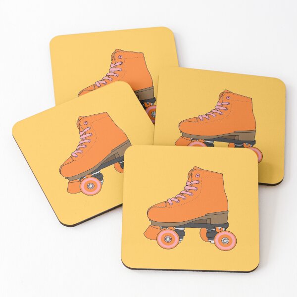 Item preview, Orange Roller Skate Shoes designed and sold by 1604techni.