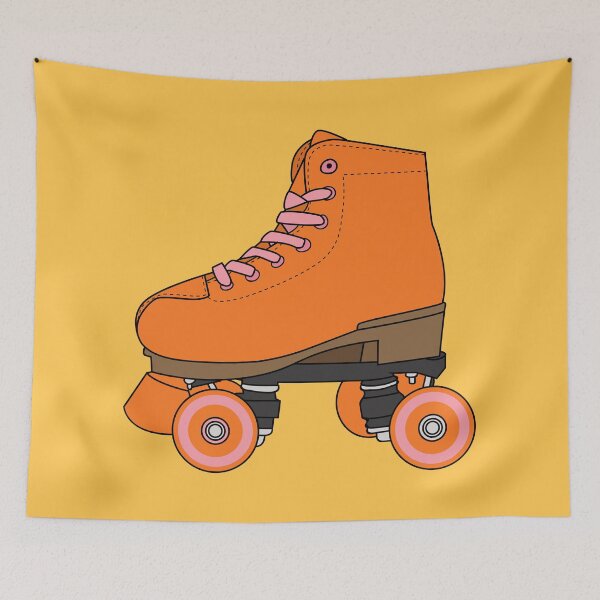 Item preview, Orange Roller Skate Shoes designed and sold by 1604techni.