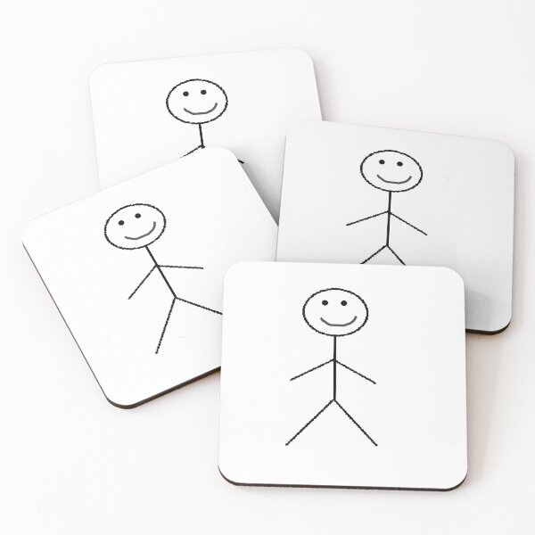 Item preview, happy stickman designed and sold by cestmoiwsh.