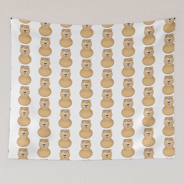 Item preview, Grumpy Peanut (White Background) designed and sold by RitaLaiArt.