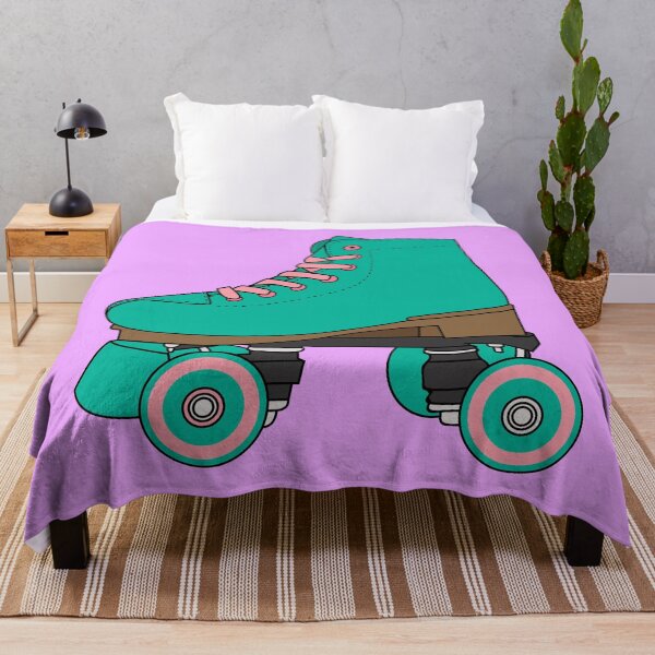 Item preview, Turquoise Roller Skate Shoes designed and sold by 1604techni.