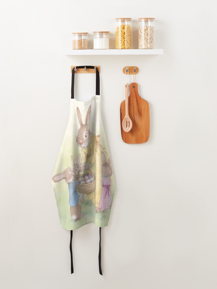 Alternate view of Easter Bunnies Apron