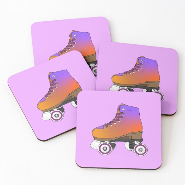 Item preview, Indigo Leopard Roller Skate Shoes designed and sold by 1604techni.