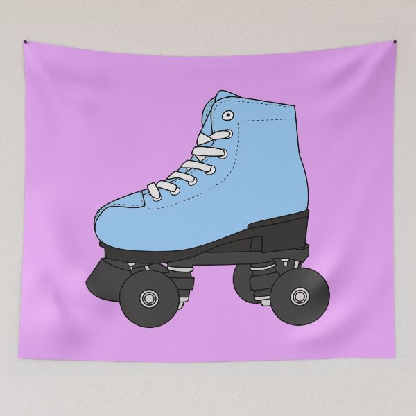Item preview, Blue Roller Skate Shoes designed and sold by 1604techni.