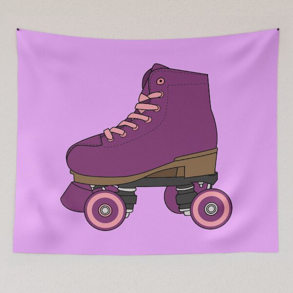 Item preview, Purple Roller Skate Shoes designed and sold by 1604techni.