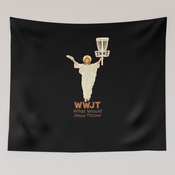 Item preview, Disc Golf What Would Jesus Throw Ultimate Frisbee designed and sold by Mario901.