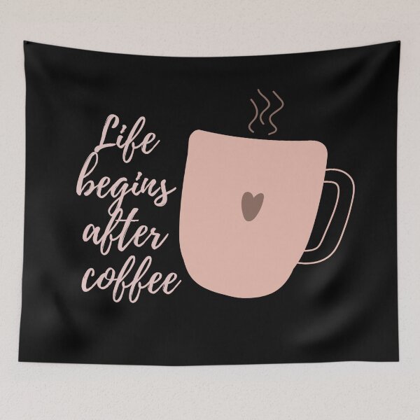 Item preview, Life begins after coffee designed and sold by Nesro34.