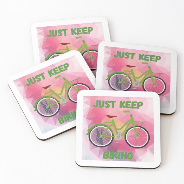 Item preview, Just Keep Biking Green designed and sold by rodriguez174.
