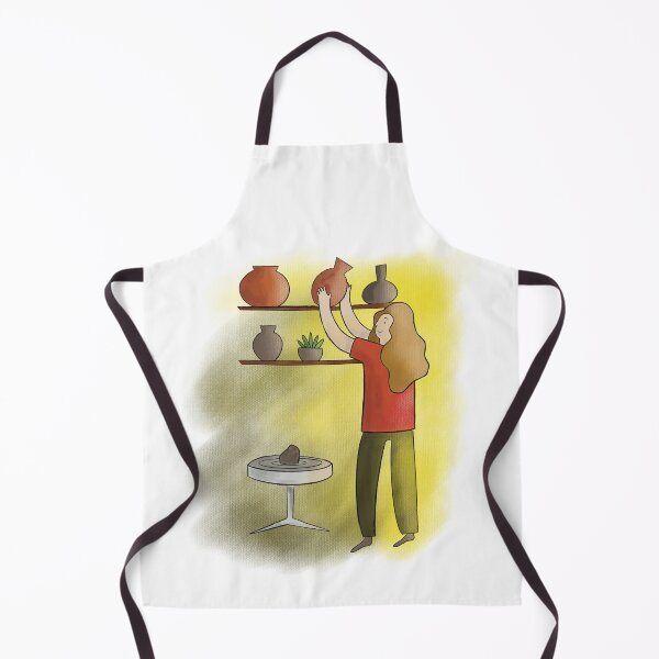 Item preview, Woman ceramics artist designed and sold by purumArt.