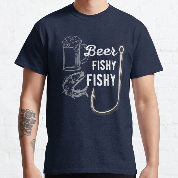  A Day without Fishing Is Like Just Kidding Funny Fishing  T-Shirt : Clothing, Shoes & Jewelry