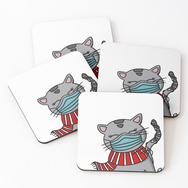 Item preview,  Christmas cat designed and sold by whitesideslies.