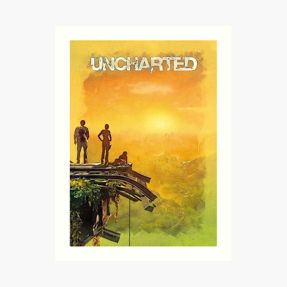 Uncharted 3 - Famous Plane Scene Poster for Sale by UnchartedStore