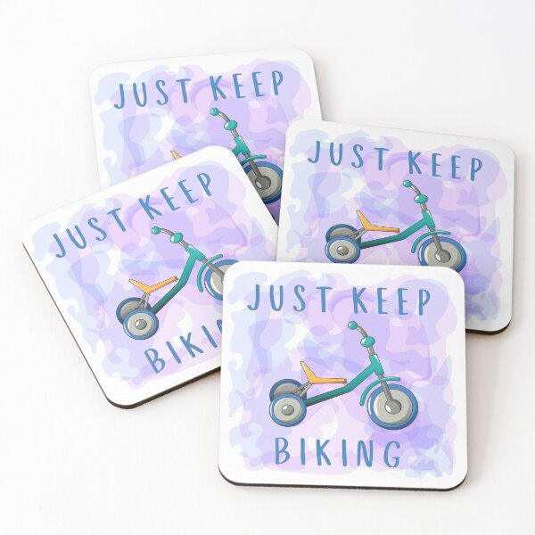 Item preview, Just Keep Biking Purple Tricycle designed and sold by rodriguez174.
