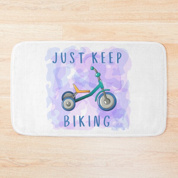 Item preview, Just Keep Biking Purple Tricycle designed and sold by rodriguez174.