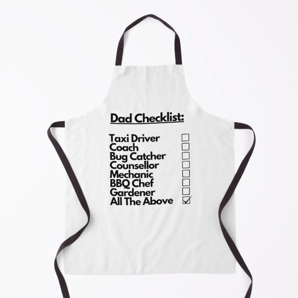 Item preview, Dad Checklist (Funny) designed and sold by rgraphix.
