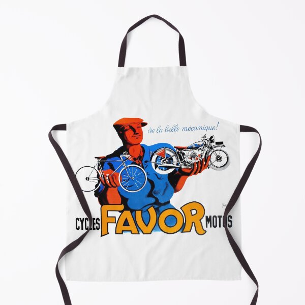 Item preview, Cycles Favor Motors Vintage French Advertisement designed and sold by OldschoolTs.