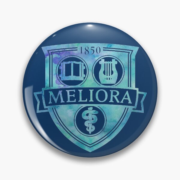 Item preview, Meliora University of Rochester Watercolor Logo Design in Blue designed and sold by Syanis Yarí Vargas González.