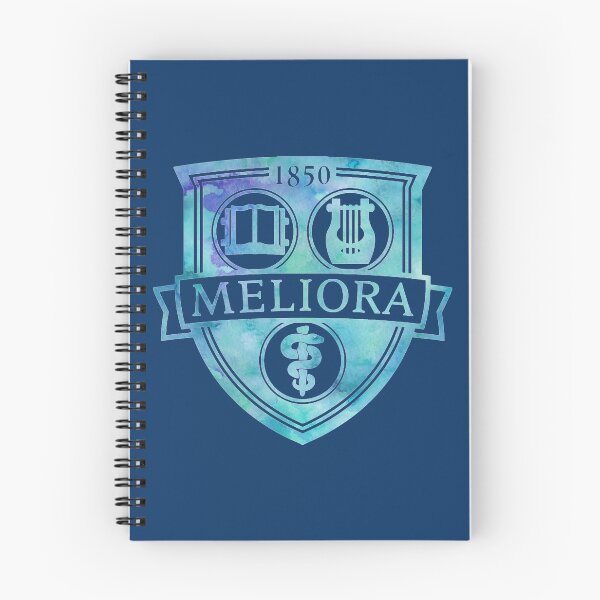 Item preview, Meliora University of Rochester Watercolor Logo Design in Blue designed and sold by Syanis Yarí Vargas González.