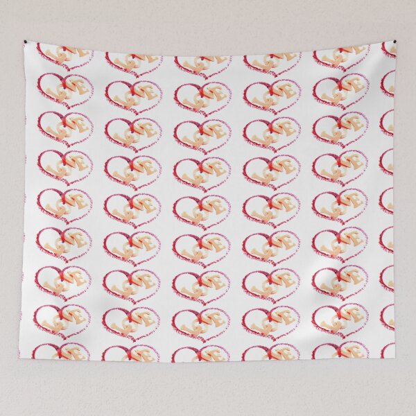 Item preview,  heart drawn with dots designed and sold by 42youbest.