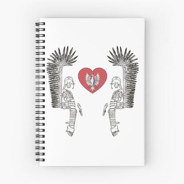 Item preview, Winged Hussar Armor with Polish White Eagle in Red Heart designed and sold by Vintage-TM.