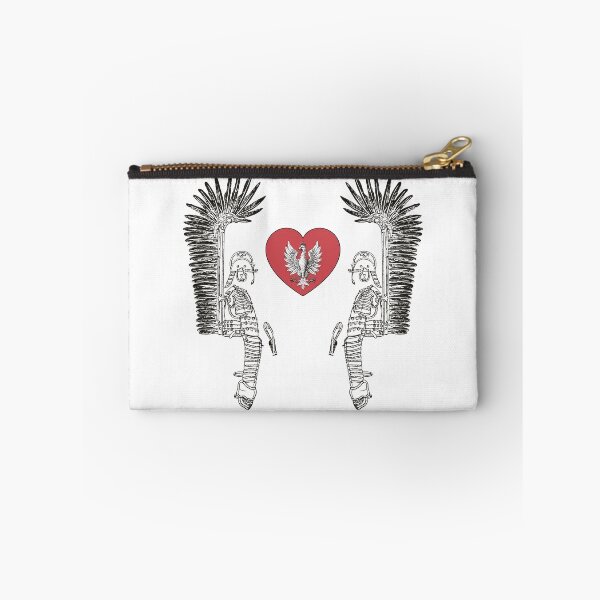 Item preview, Winged Hussar Armor with Polish White Eagle in Red Heart designed and sold by Vintage-TM.