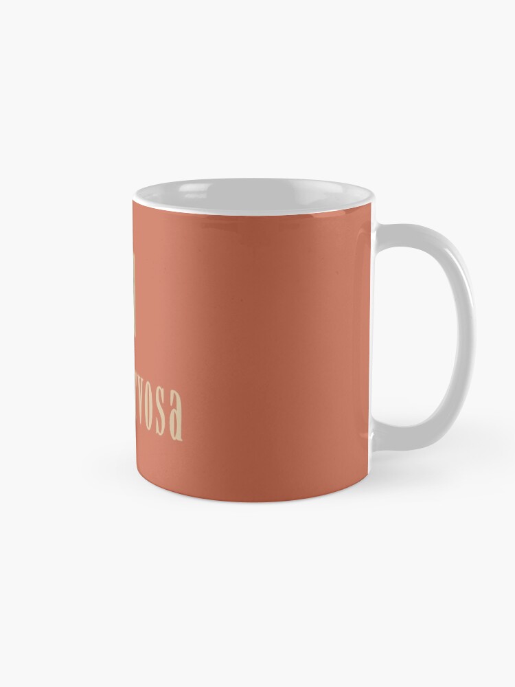 Alternate view of Cafe Nervosa sign – Frasier, Seattle Mug
