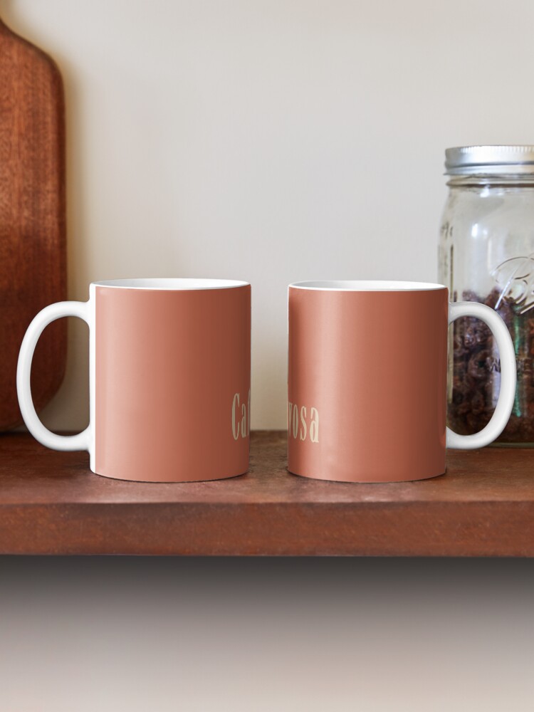 Alternate view of Cafe Nervosa sign – Frasier, Seattle Mug
