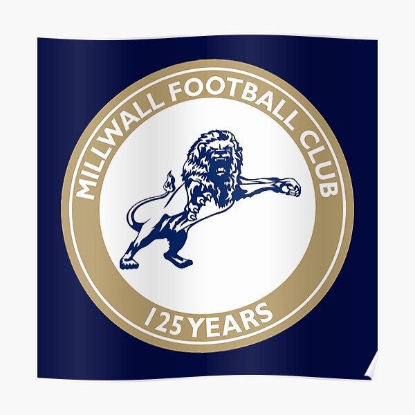 MILLWALL SUPPORTERS KEEP YOUR AREA TIDY BADGE MENS CUFFLINKS GIFT