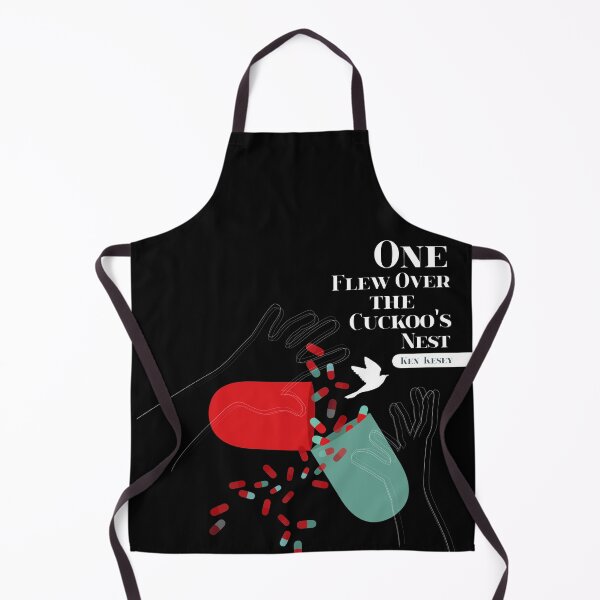 Item preview, One Flew Over The Cuckoo's Nest Fan Art Poster on Black designed and sold by XOOXOO.