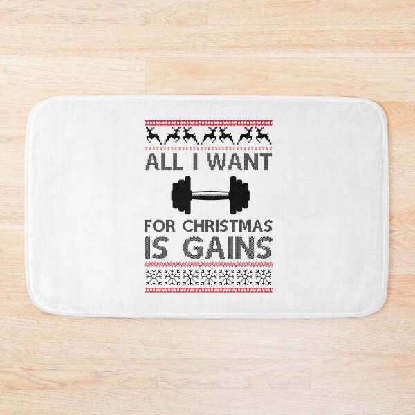 Item preview, All I Want For Christmas Is Gains designed and sold by GoldenDov.