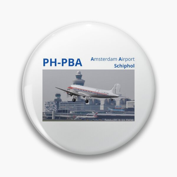 Item preview, PH-PBA at Amsterdam Airport Schiphol designed and sold by SunQuestDD.