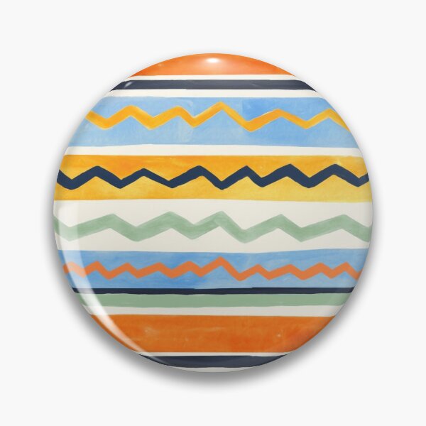 Item preview, Gouache Stripe & Ricrac Pattern designed and sold by TigaTiga.