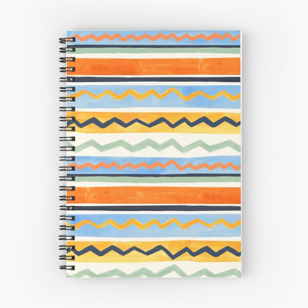 Item preview, Gouache Stripe & Ricrac Pattern designed and sold by TigaTiga.