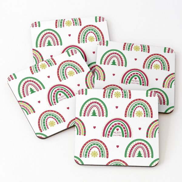 Item preview, Christmas Boho Rainbows pattern designed and sold by LaBelezoka.