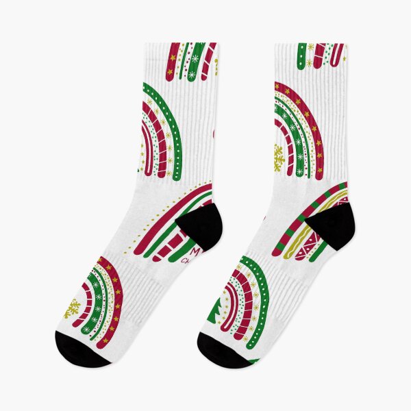 Item preview, Christmas Boho Rainbows pattern designed and sold by LaBelezoka.